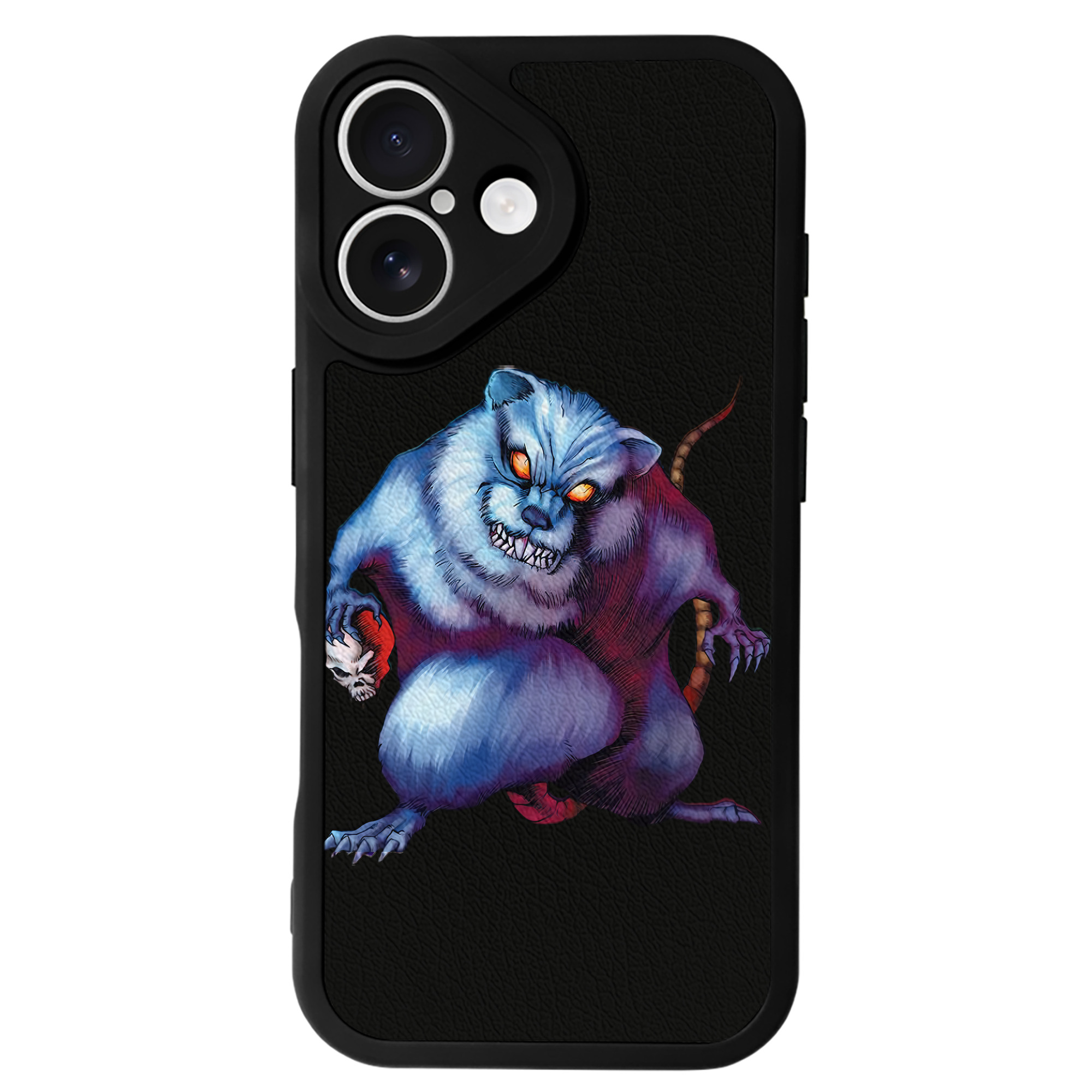 （画像用） 遊☆戯☆王 Yu-Gi-Oh! 【iPhone 16シリーズ対応】シリコンスマホケース（レザー調） 材質：シリコン